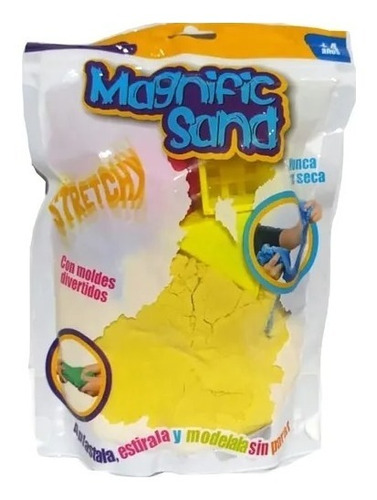 Magnific Sand Arena Kinetica 450g Moldes Accesorios