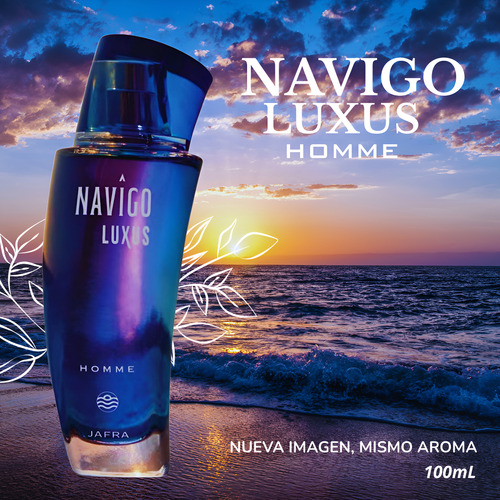 Jafra Navigo Luxus Perfume Para Hombre 100ml Original