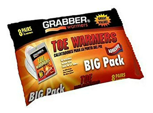 Toe Warmers  8 pack  onesize -