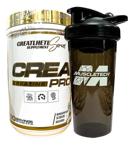 Creatina Monohidratada  50 Servicios 250grs - Greatlhete 