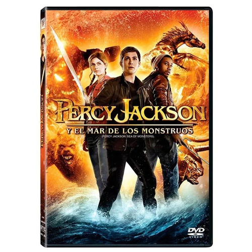 Percy Jackson Y El Mar De Los Monstruos Dvd Nuevo