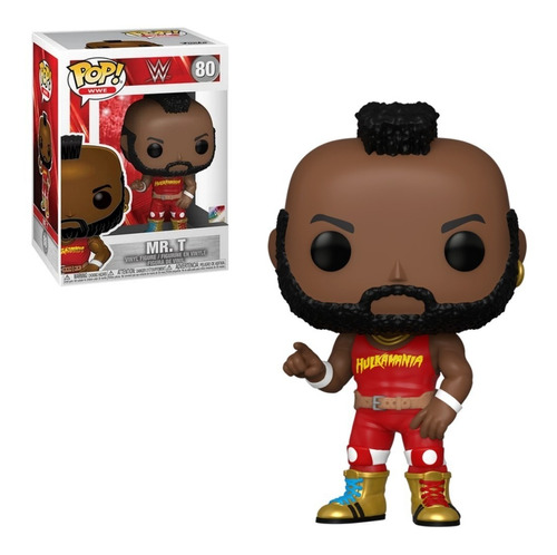 Figura Funko Pop, Mr.t Wwe- 80