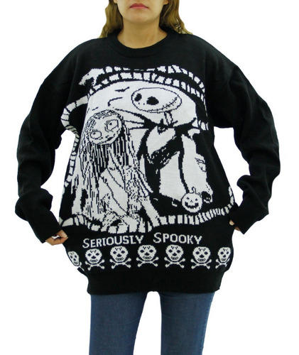 Ugly Sweater Sueter Halloween Navidad Adulto Unisex