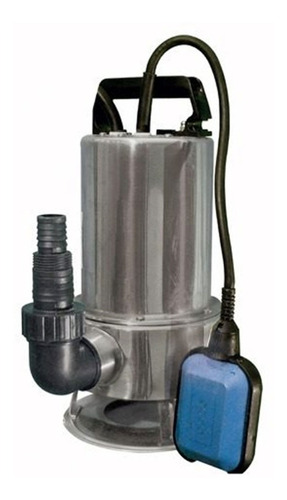 Imagen 1 de 10 de Bomba Sumergible Desagote Fluvial 1 Hp Portatil Acero Pileta