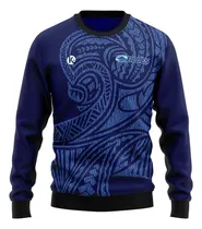 Comprar Buzo Cuello Redondo Kapho Rugby Blues Maori Adultos
