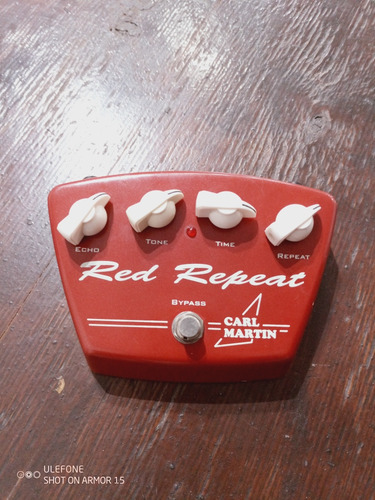 Pedal De Guitarra Delay Carl Martin Red Repeat Vintage 