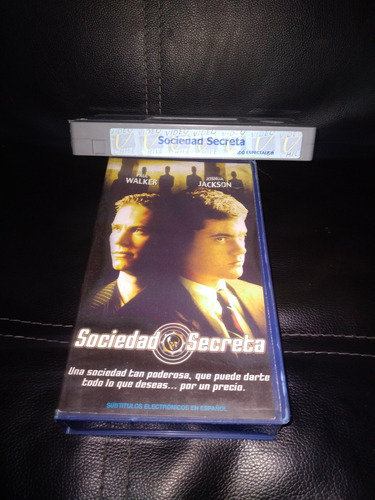 Pelicula  Sociedad Secreta, Vhs