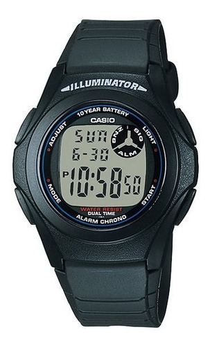Imagen 1 de 1 de Reloj Casio F-200w-1a