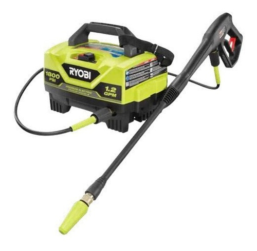 Ryobi Hidrolavadora Eléctrica Premium 1800psi 1.2gpm 