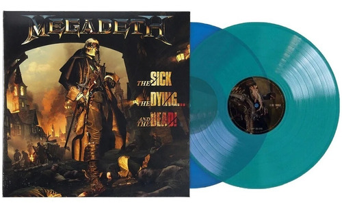 Vinilo Megadeth The Sick The Dying And The Death 2 Lps.