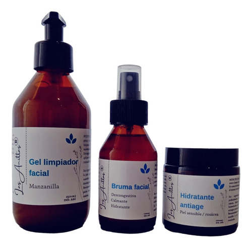 Kit Tratamiento Para La Rosácea Cosmética Natural 