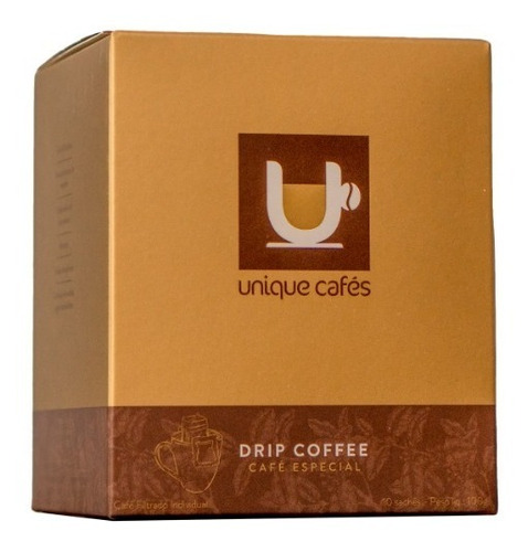 Café Drip Coffee Unique Com 10 Saches 