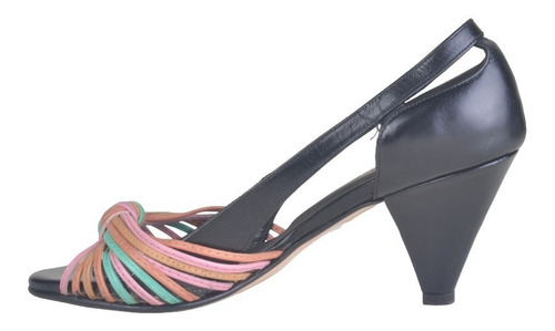 Imagen 5 de 6 de Zapatos De Mujer De Cuero - Zapato Orquidea - Ferraro