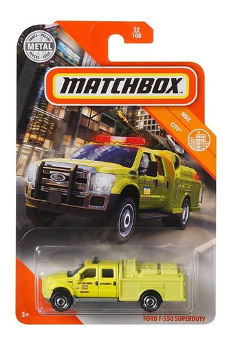 Matchbox # 22/100 - Ford F-550 Superduty - 1/64 - Gkk73