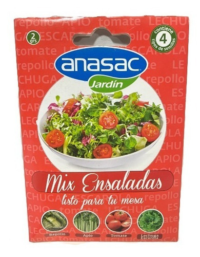 Semillas Mix Ensaladas 2 Gr Anasac