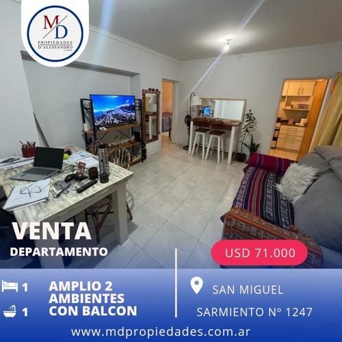 Venta Departamento 1 Dormitorio San Miguel