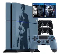 Comprar Playstation Play4 Ps4 Uncharted Edition Limitada 3 Joysticks