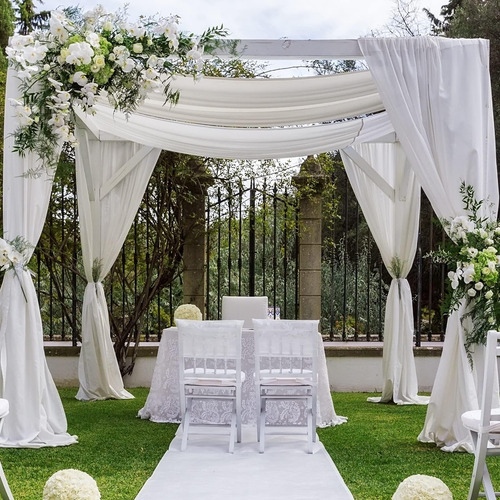 Cortinas De Techo Para Boda, 5 Pies X 20 Pies De Largo, Tela