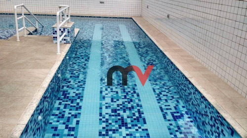 Imagem 3 de 21 de Apartamento À Venda, 83 M² Por R$ 399.000,00 - Vila Guilhermina - Praia Grande/sp - Ap1296