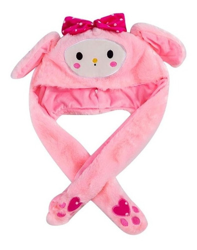 Gorro Peluche Sanrio Mueve Orejas Levanta Animales Con Luz 