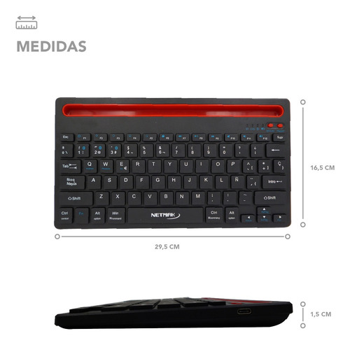 Tablet De 7 Pulgadas 4gb Con Teclado Inalambrico Bluetooth