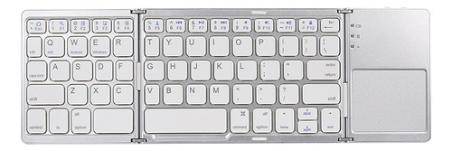 . Teclado Bt Inalámbrico, Mini Teclado Plegable, Portátil,