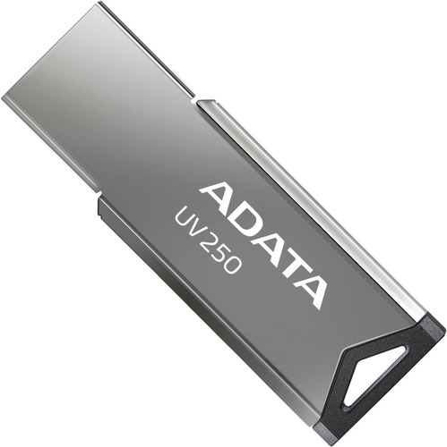 Memoria USB Adata UV250 AUV250-64G-RBK 64GB 2.0 plateado