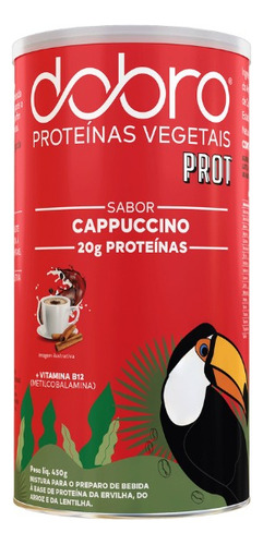 Proteina Vegana Dobro Cappuccino 450g