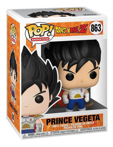 Funko Pop! Dragon Ball Z - Prince Vegeta #863 (d3 Gamers)