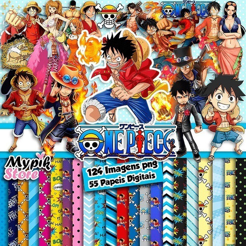 Papeles Y Cliparts Imagenes Png Digitales One Piece Luffy