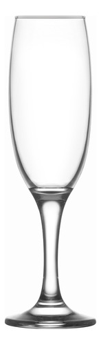 Set 24 Copas Flauta Champagne Lav Empire Vidrio 220ml Color Transparente