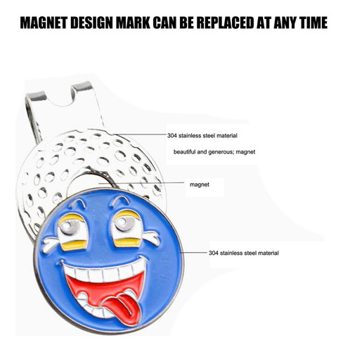 S Clip Para Sombrero De Golf Soporte Para Marcador De