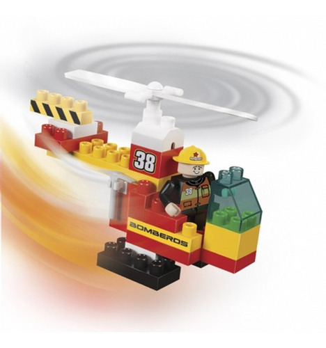 Imagen 4 de 4 de Blocky Bomberos Estacion Central 290 Piezas Rasti Art. 0652