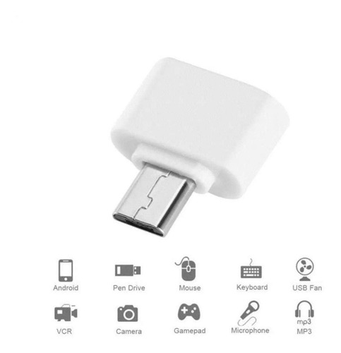 Adaptador Usb A V8 Plastico