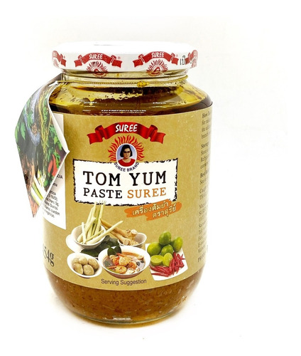 Pasta Tom Yum 454 Gr Marca Suree Tailandia