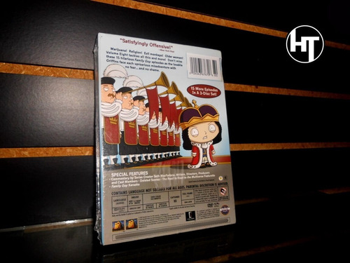 Imagen 5 de 8 de Family Guy, Padre De Familia, Temporada 8, 3 Dvd, Nuevo, Set