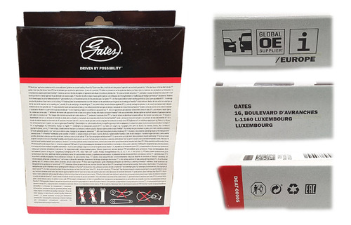 Correa De Tiempo 4runner Prado 3.4l 5vz-fe Gates Original