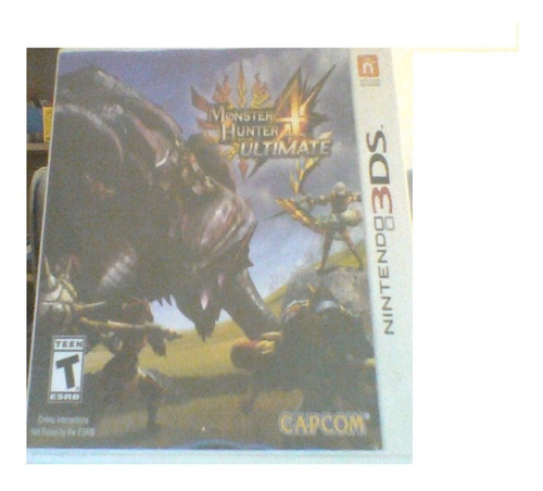 Jogo Nintendo 3ds Monster Hunter 4 Ultimate Completo