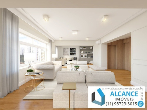 Imagem 1 de 10 de Apartamento Com 244 M², 3 Quartos, 3 Suítes E 3 Vagas, À Venda No Edifício Ilha De Mykonos, Em São Paulo - Ap00272 - 34437924