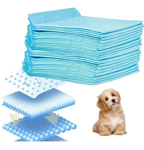 80 Sabanillas Absorbente Para Mascotas 60x60