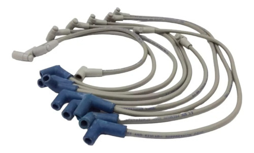 Cable Bujia Compatible Carros Chevrolet 8 Cilindros Curvo