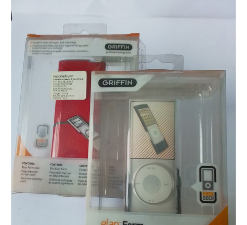 Estuches Para iPod Nano 4g Cromatic  En Acrilico Negro O Roj