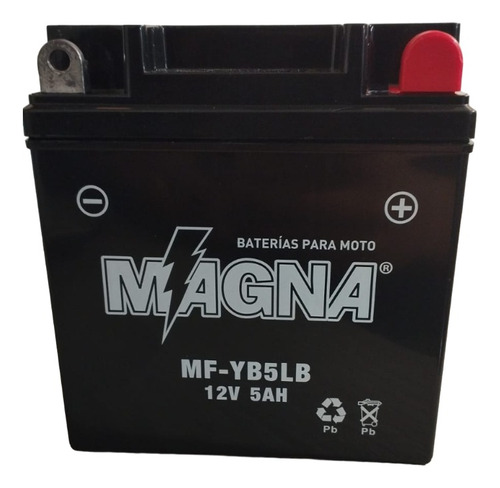 Bateria Moto Bajaj Discover 100 - 125 - 125 St  Mf-yb5lb