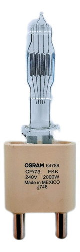 Lámpara Halogen Display Optic 64789 Fkk 2000w 240v G38 Osram