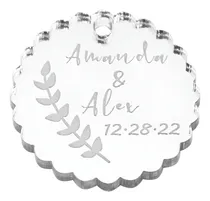 Comprar Tarjeta Etiquetas P\u002Fsouvenirs Bautismo, Baby Shower, 1er Año