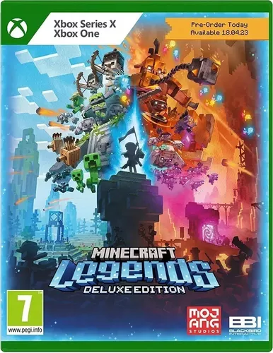 Jogo Minecraft Legends Deluxe Edition Xbox Físico Lacrado