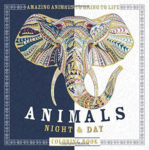 Animals Night  Y  Day Coloring Book Amazing Animals To Bring