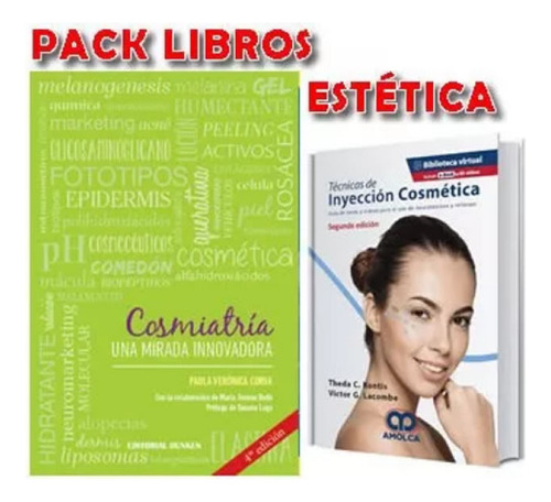 Pack Corva Cosmiatria Y Kontis Tecnica Inyeccion Cosmetica