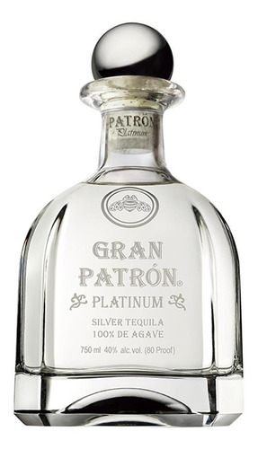 Caja De 3 Tequila Gran Patrón Platinum 750 Ml