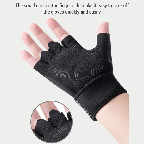 Guantes De Gimnasio Para Hacer Ejercicio, Transpirables Y Si